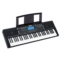 Tastiera musicale miles mls 9699 elettrica lcd nero