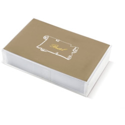 Scatola saul sadoch rex 90x140mm bianco [8009biglietto]