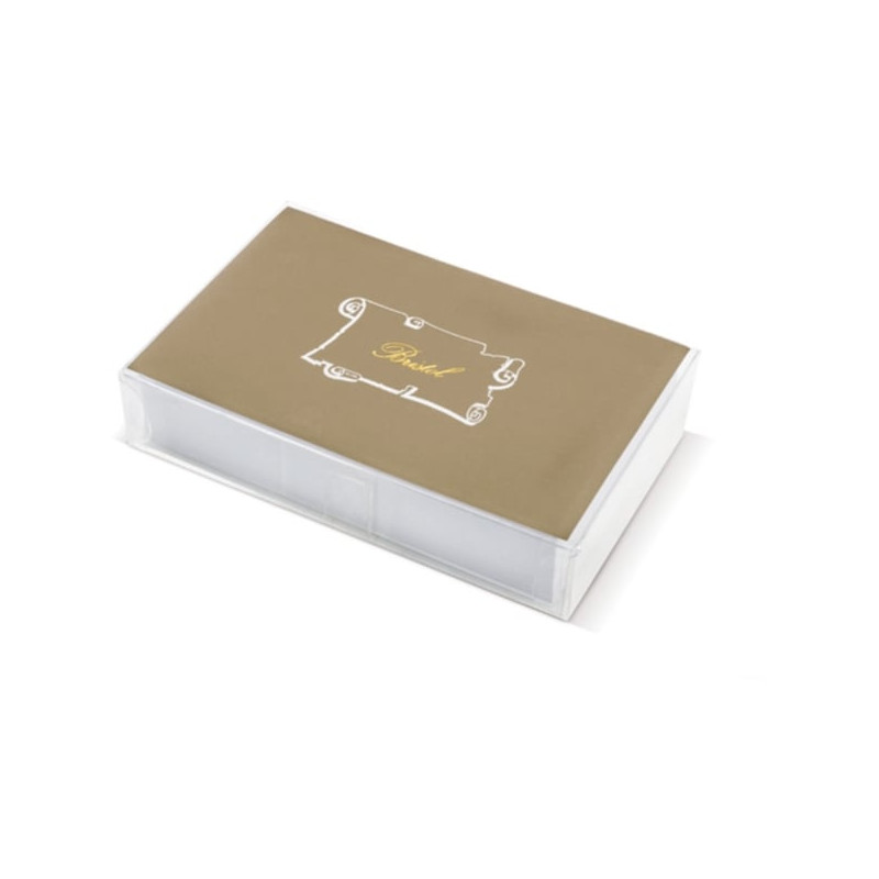 Scatola saul sadoch rex 90x140mm bianco [8009biglietto]