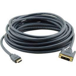 Adattatore hdmi kramer hdmi a dvi-d 1.82m nero [c-hm/dm-6]