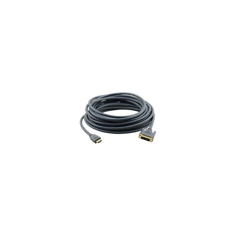 Adattatore hdmi kramer hdmi a dvi-d 1.82m nero [c-hm/dm-6]