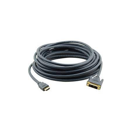 Adattatore hdmi kramer hdmi a dvi-d 1.82m nero [c-hm/dm-6]