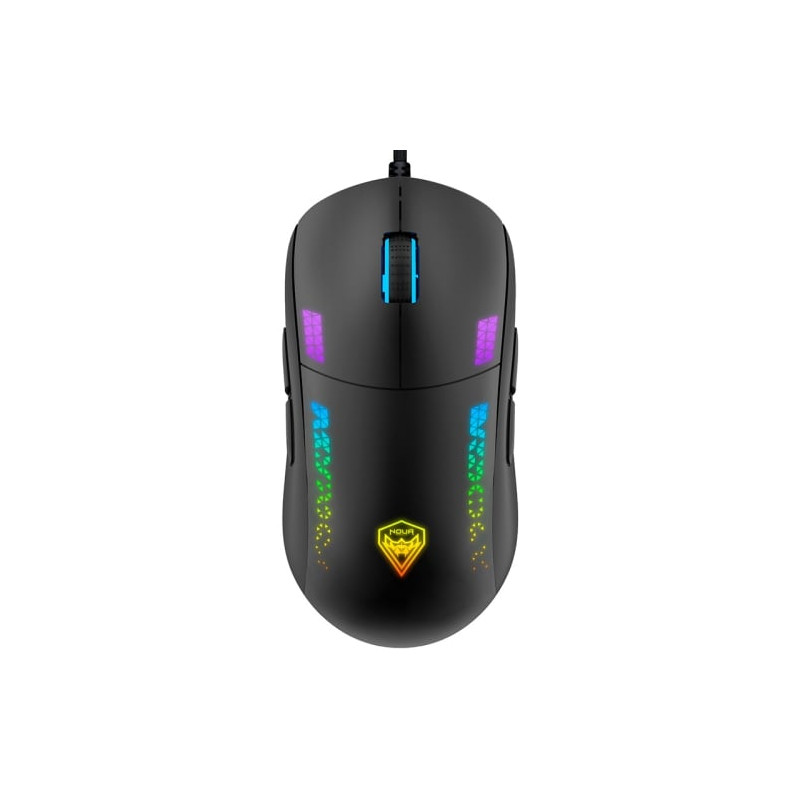 Mouse noua loop gaming usb 16000dpi 9 tasti rgb nero [ms0421sr-l60k15c]