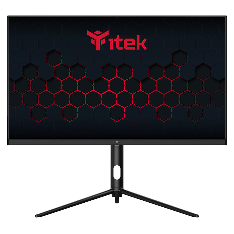 Monitor led 27" itek ggf flat quad hd 2560x1440p/1ms/classe