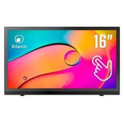 Monitor led 16" atlantis land a05-t16a-vhm full hd 1920x1080p