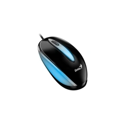 Mouse genius dx-mini a led rgb/ottico/usb 1000dpi 3pulsanti nero