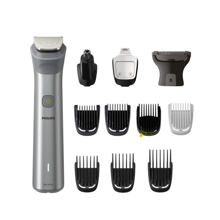 Regolabarba philips all-in-one trimmer serie 5000 in acciaio