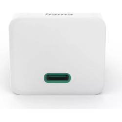 Alimentatore da rete rapido hama usb-c 30w 100-240v bianco