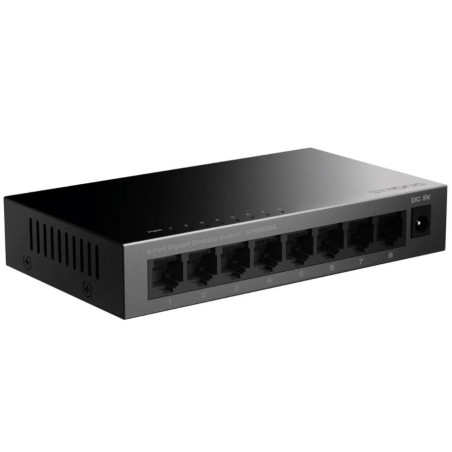 Switch strong sw8000m 8 porte gigabit ethernet 10/100/1000 nero [sw8000m]