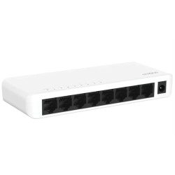Switch strong sw8000p 8 porte gigabit ethernet 10/100/1000 bianco