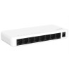 Switch strong sw8000p 8 porte gigabit ethernet 10/100/1000 bianco