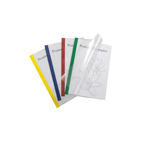 Cartellina trasparente sei rota 10 pz. poli 200 verde 21x29,7 [66230505]