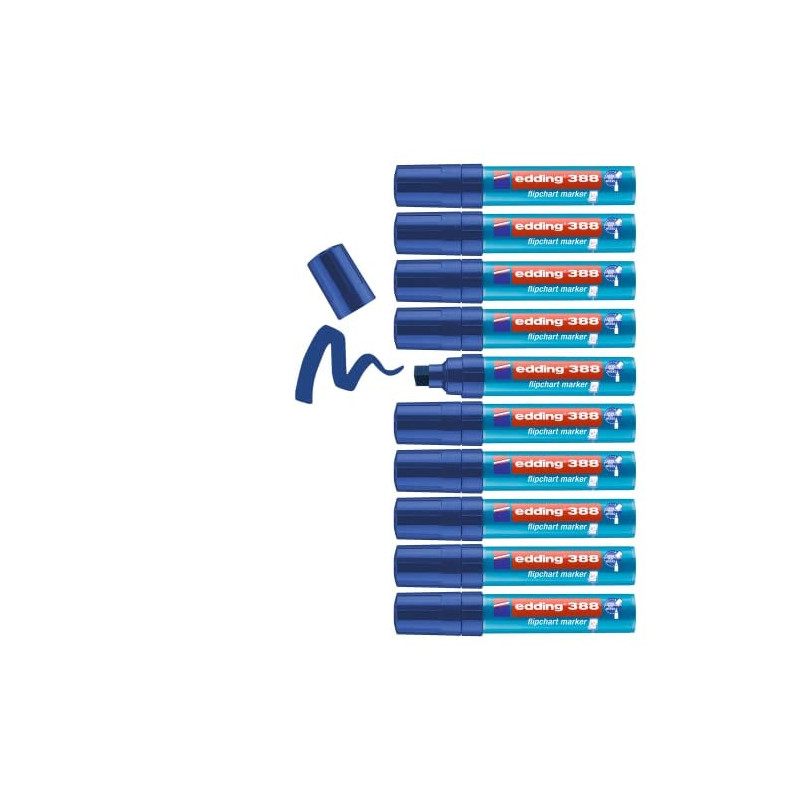 Pennarelli edding cf10 marcat blu 10pz [e-388003]