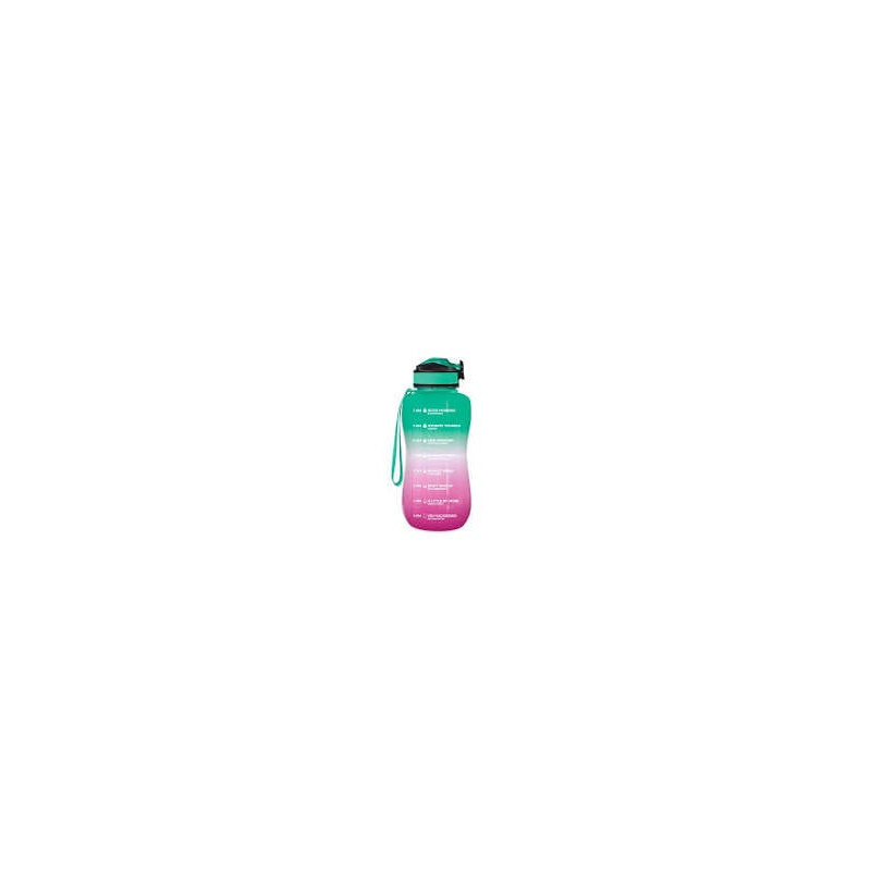 Borraccia arya the steel bottle in acciao 2.2l rosa verde