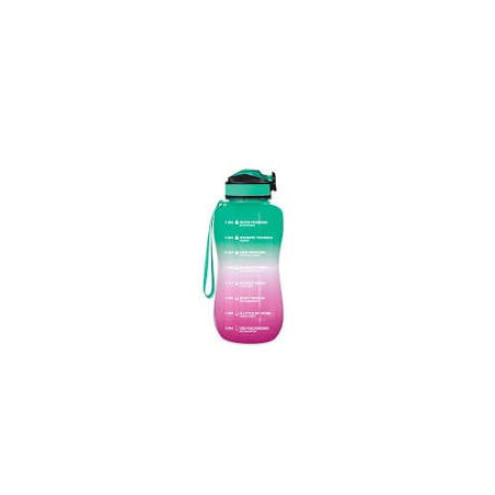 Borraccia arya the steel bottle in acciao 2.2l rosa verde