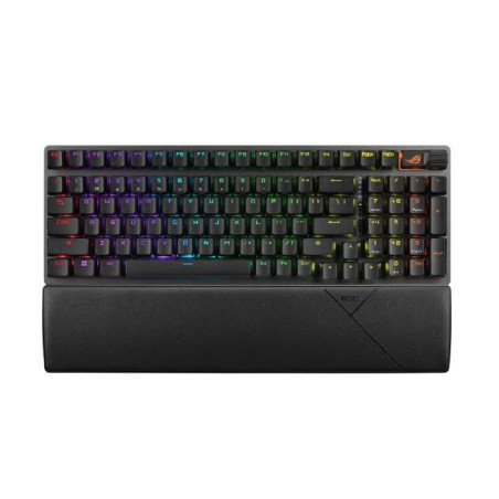 Tastiera da gioco asus rog strix scope ii 96 wireless usb 2.0/bt/2.4ghz
