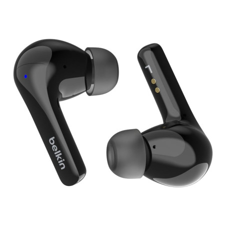 Auricolari belkin soundform motion con microfono true wireless nero