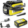 Aspiratore a cilindro karcher se 3-18 senza fili nero/giallo
