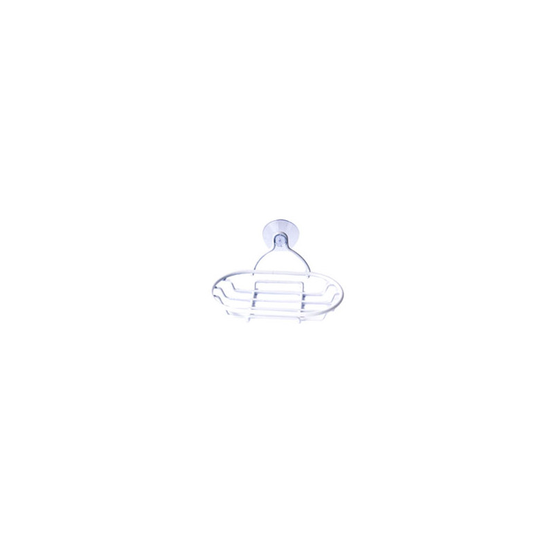 Portasapone bagno metaltex basic ellipse ventosa [metaltex]