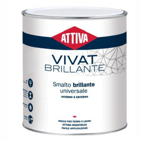 Smalto sintetico attiva 0.750 034 verde [711187034]