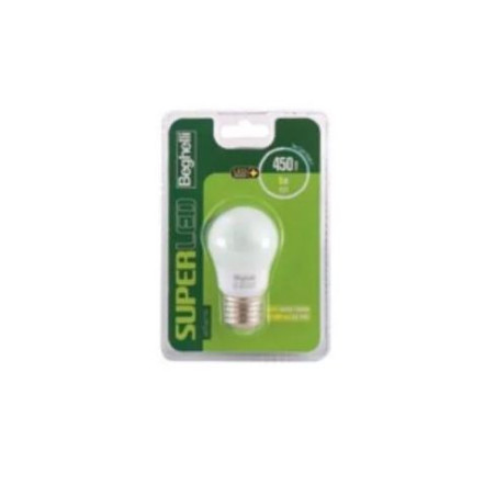 Lampadina led beghelli tuttovetro sfera e27 4000k 7w classe a++ 1pz