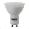 Lampadina led beghelli eco spot gu10 3000k 4w/35w classe a+ bianco