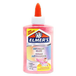 Colla liquida elmer's 147ml rosa/metallico