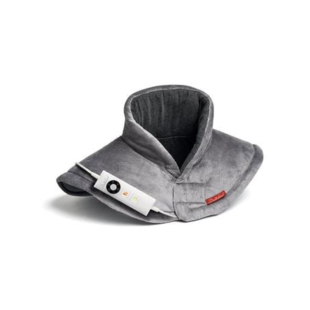 Termoforo imetec cuscino riscaldante per collo e spalle grigio [16787]