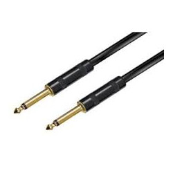 Cavo professionale karma rdm c21.5 6.3mm m-m 1.5mt nero [rdm