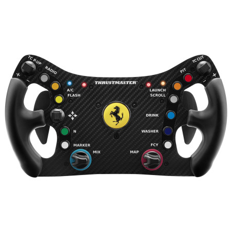 Volante thrustmaster ferrari 488 gt3 cablato/per pc/11tasti win7/8/10