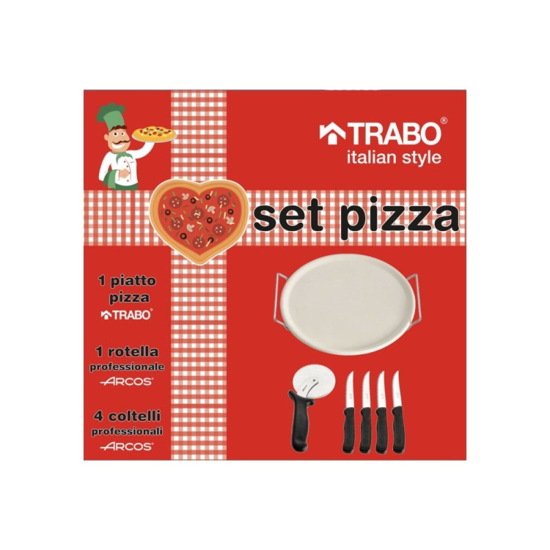 Set pizza trabo con accessori [bm01t]