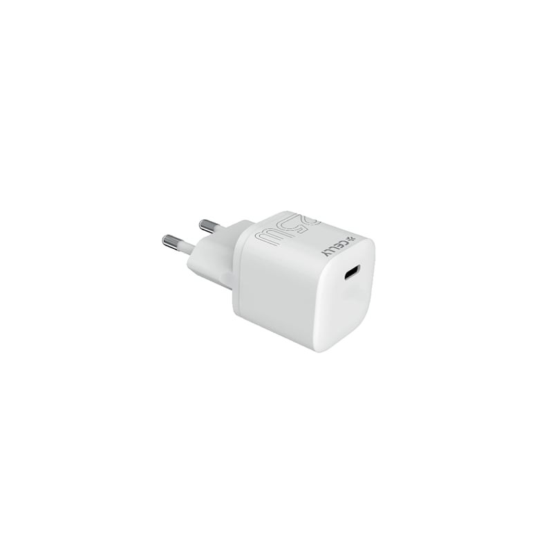 Alimentatore da rete celly ultra compact wall charger usb-c 25w