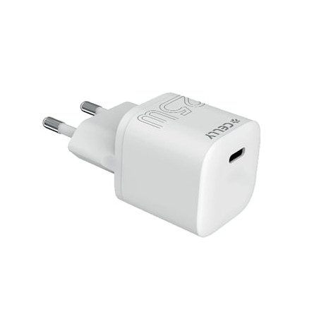 Alimentatore da rete celly ultra compact wall charger usb-c 25w