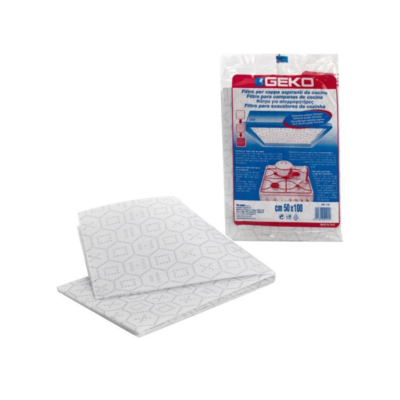 Filtro per cappa aspirante da cucina geko universale/ritagliabile