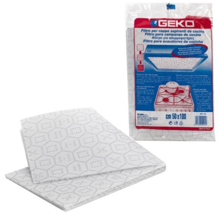 Filtro per cappa aspirante da cucina geko universale/ritagliabile