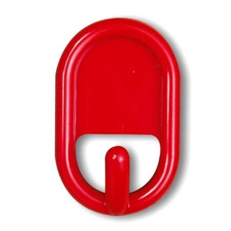 Gancio 2000 jumbo 3x4.5cm 4pz autoadesivo/plastica colori assortiti