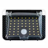 Lampada led maximus ip44 sensore plate 1200mah nero [sl022ez]