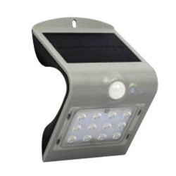 Lampada led maximus ip65 con sensore di movimento 1200mah/3.7v nero