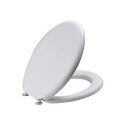 Sedile wc saniplast ap copriacqua in termoindurente bianco [2fse209902]