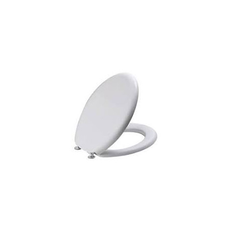 Sedile wc saniplast ap copriacqua in termoindurente bianco [2fse209902]