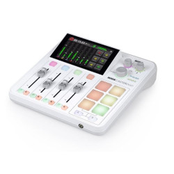 Console di mixaggio rode rodecaster duo bianco [gapl-1471]