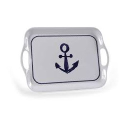 Vassoio utilissimi linea mare rettangolare in melamina con manici