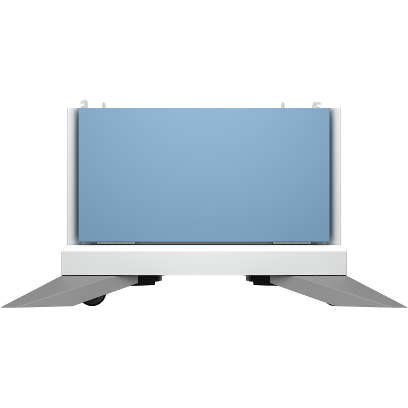 Supporto stampante hp laserjet da pavimento con 4 piedini stabilizzatori