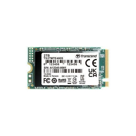 Ssd 2tb transcend 400s m.2 2242 pcie 3.0 nvme [ts2tmte400s]