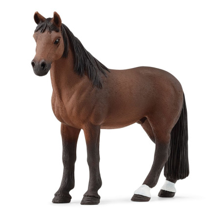 Figurina schleich cavalla marrone/nero [72180]