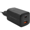 Alimentatore da rete qoltec gan ultra 65w/5v 20v/3.25a/usb c nero