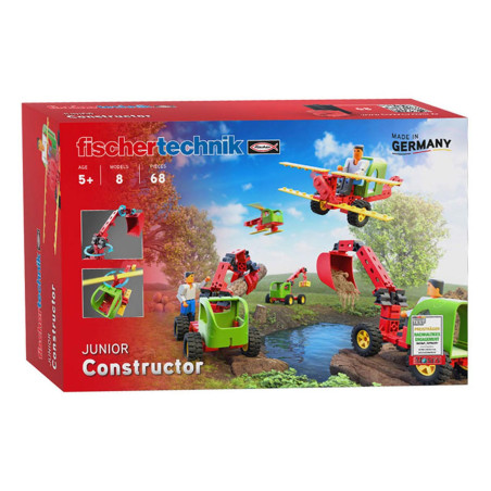Set da costruzione fischertechnik junior multicolore 240pz [564065]