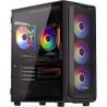 Case krux orona con finestra atx nero [krxd003]