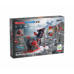 Gioco di costruzioni fischertechnik funivia 269pz multicolore [564068]