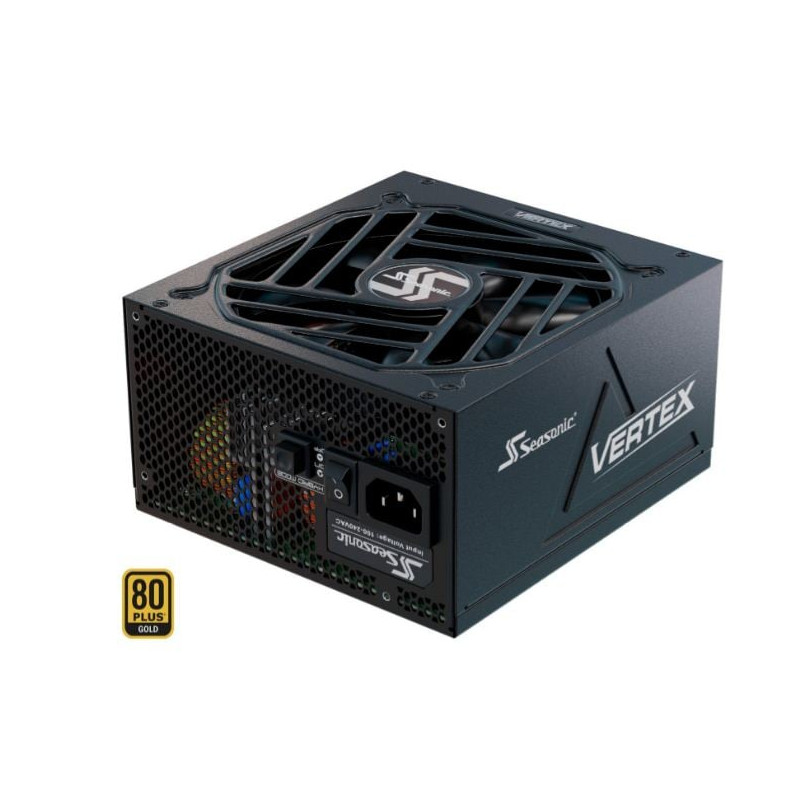 Alimentatore 750w seasonic vertex gx-750 80 plus gold nero [vertex